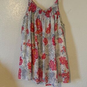 Floral camisole top
